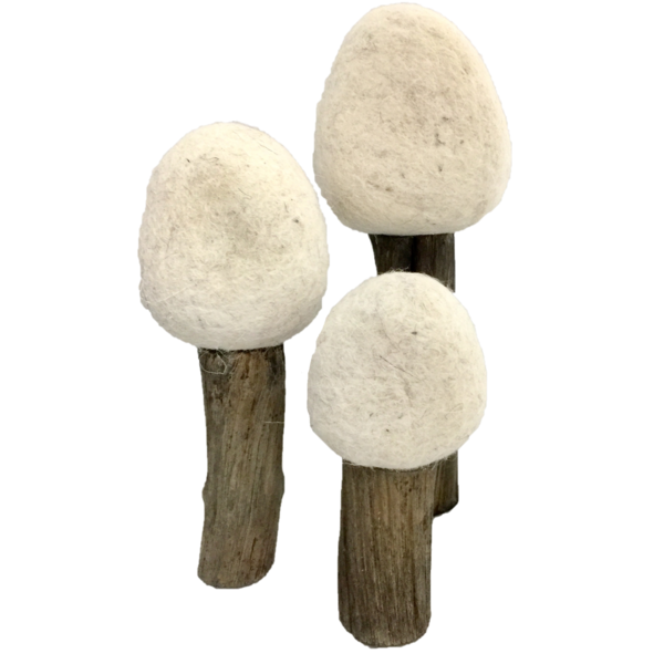 Giocattoli papoose Toys Earth Trees Winter 3pc