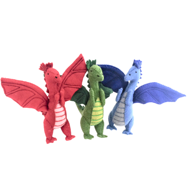 Papoose Toys Papoose Leker store drager 3PC