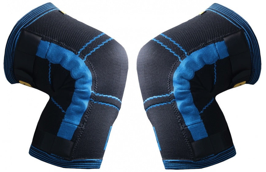 PFLEXX Knee bandage Compression unisex blue per set of size XS