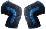 PFLEXX Knee bandage Compression unisex blue per set of size XS