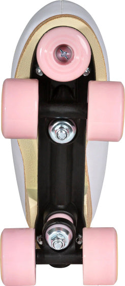 Playlife Verstellbare Rollschuhn -Skates Junior Weißrosa Größe 39 42