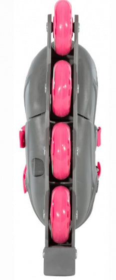 Playlife Inline Skates Rubter Hardboot 82a Grey Gréisst 27-30