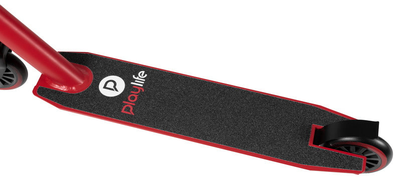PlayLife StuntStep Kicker Red 82 cm Aluminij črno rdeča