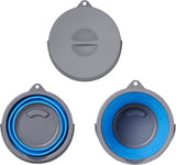 Proplus Abfallbehälter faltbare 5 Liter 20 x 25 cm blau grau