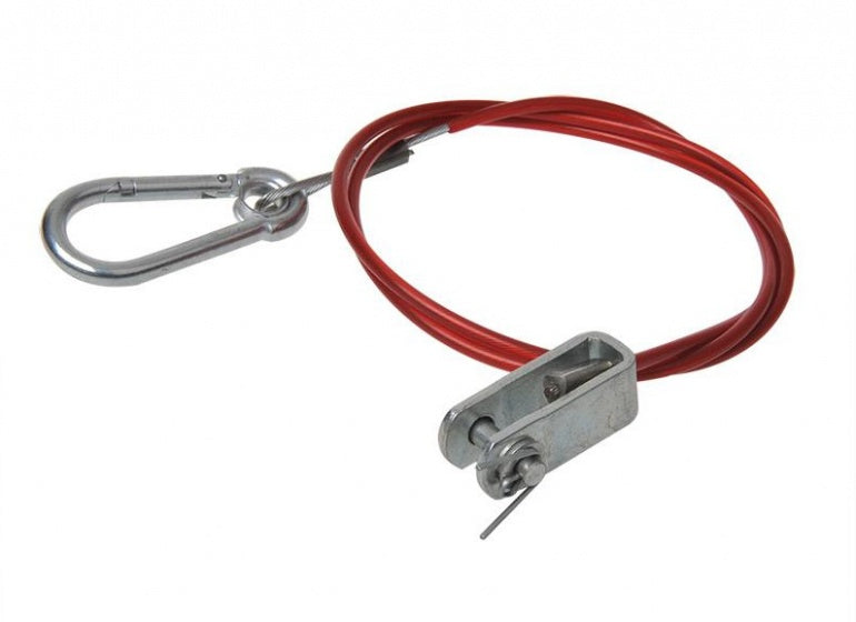 Kabel Proplus Breekk do biegania hamulca 100 cm czerwony z widelcem