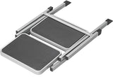 Proplus -Stapend faltbar 2 Schritte 59,5 x 49 x 39 cm grau
