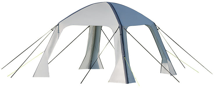 Proplus PartyTent nafukovací 365 x 365 cm světle šedá