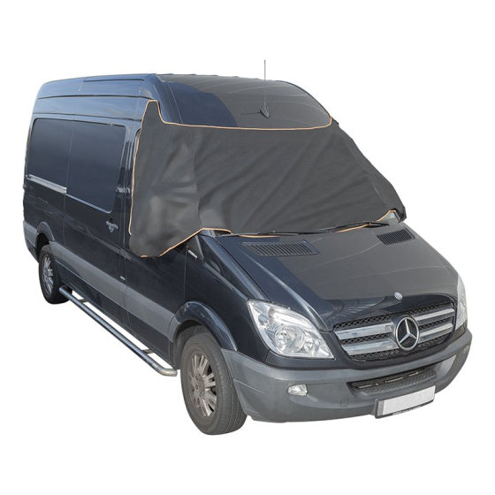 ProPlus window cover 345 x 105 cm with magnets gray black