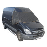 ProPlus window cover 345 x 105 cm with magnets gray black