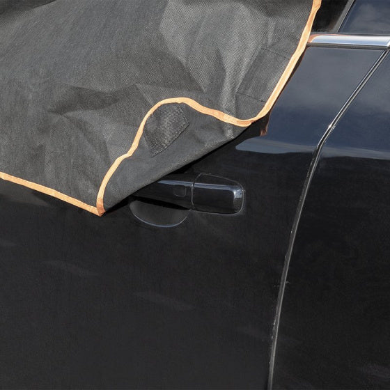 ProPlus window cover 345 x 105 cm with magnets gray black
