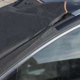 ProPlus window cover 345 x 105 cm with magnets gray black