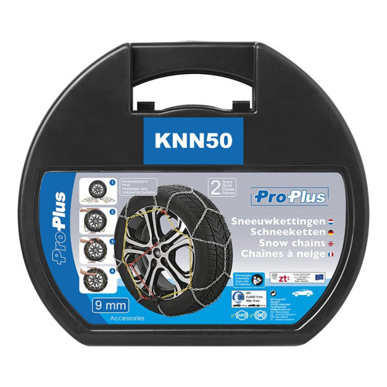 Proplus Snow Chains 9mm (165 80-13 a 190 55-365) 2 pezzi