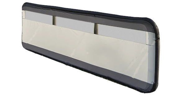 Proplus čelní sklo nafukovacího skla 480 x 140 cm světle šedá černá