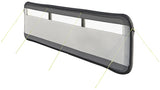 Proplus čelní sklo nafukovacího skla 480 x 140 cm světle šedá černá