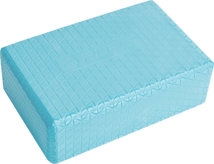 Bloque de yoga de Pure2Improve 23 x 15 x 7.5 cm EVA Azul