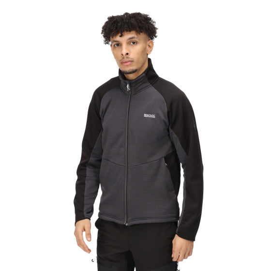 Regatta Highton III Outdoorjack moški temno siva črna velikost xl