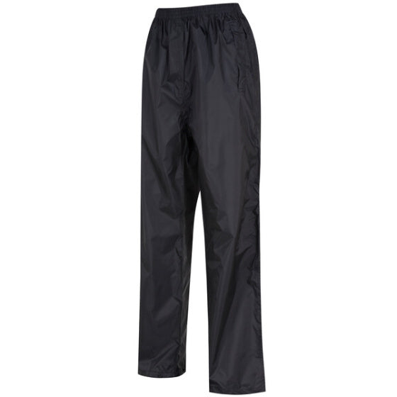 Regata Pack It O Pantalones de lluvia Damas Tamaño negro XL
