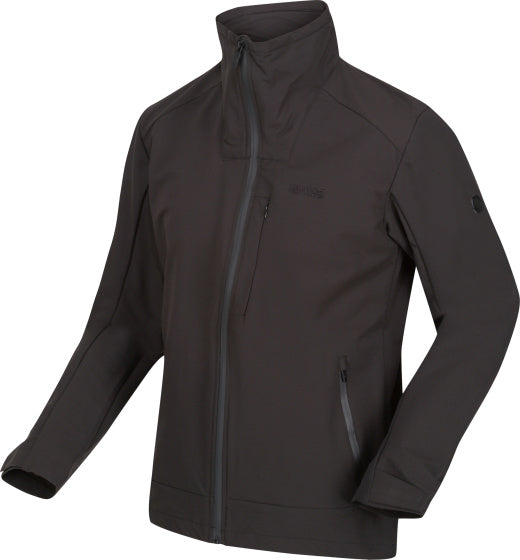 Regatta Overmoor softshell bunda muži černá velikost 3xl