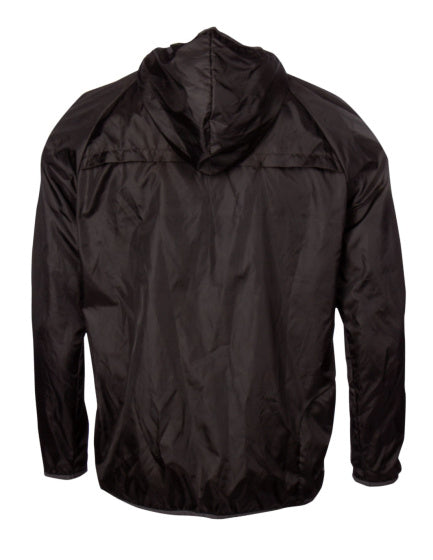 Rucanor Dylan Running Jacket Mænd sort størrelse XL