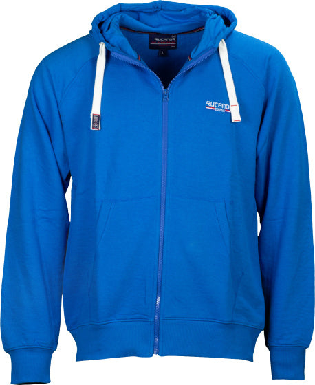 Rucanor Sky Sweatvest Hooded Unbrushed Men Blue Size S