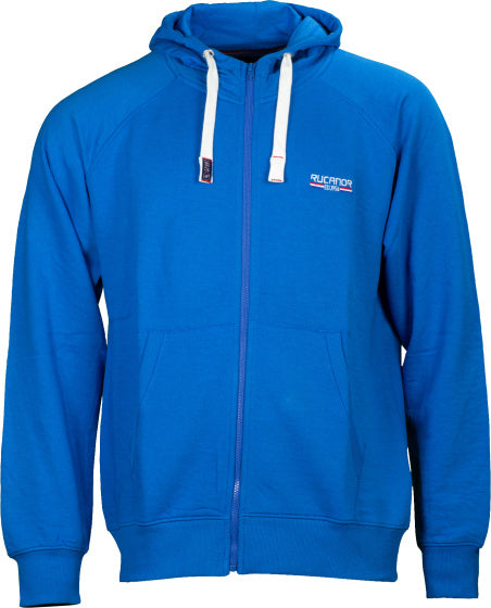Rucanor Sky Sweatvest Hooded Unbrushed Men Blue Size S