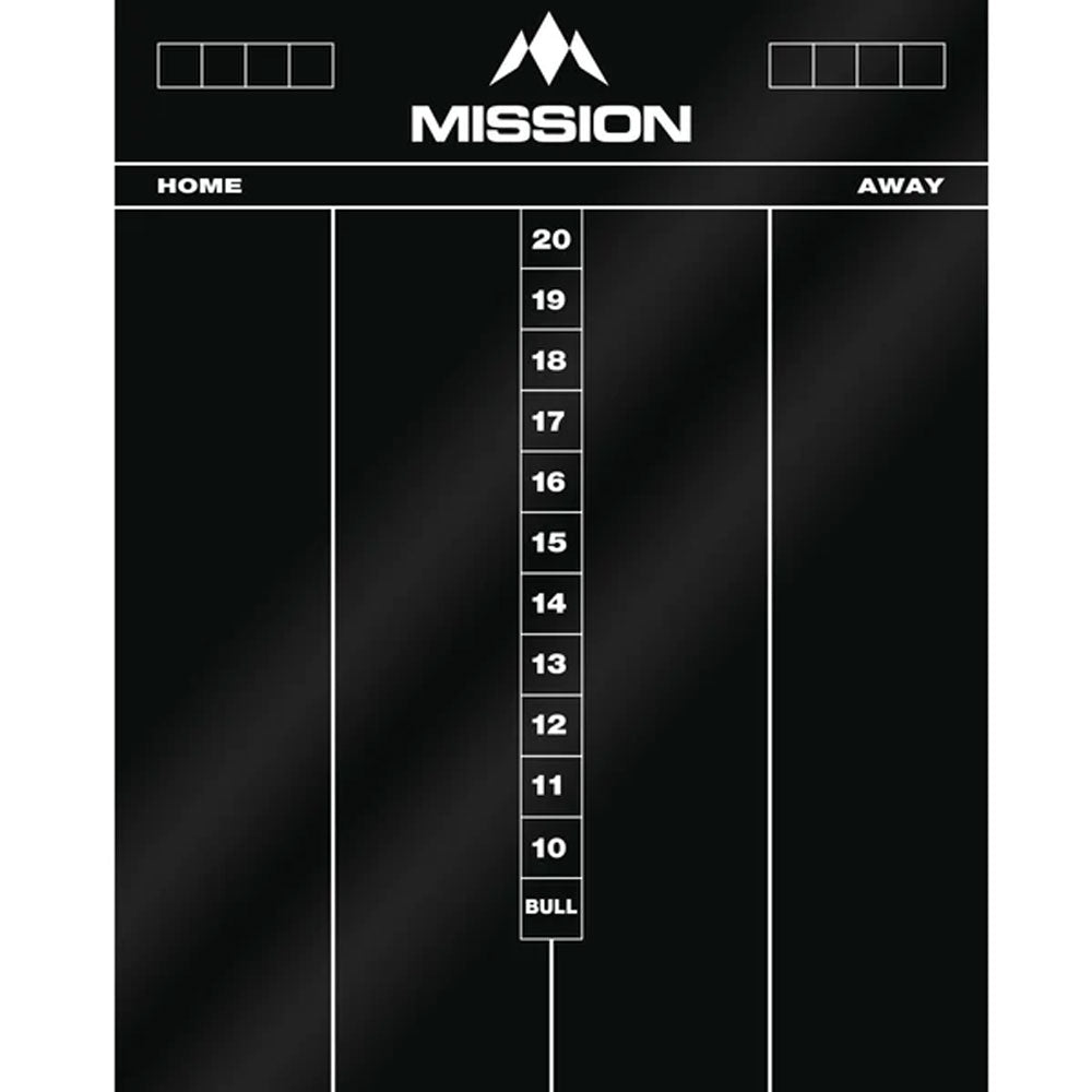 Mission Mission Marker Boards Black 50x40
