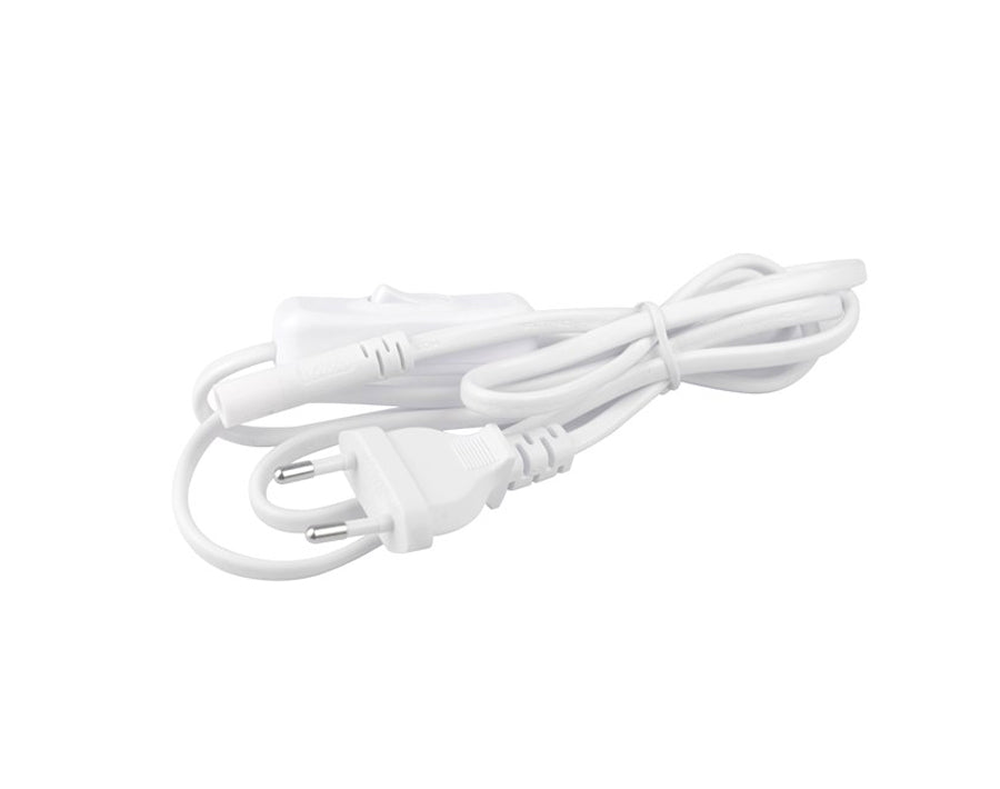 Sylvania Cirkel Plug with Switch White
