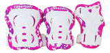 Set di protezione tempistica Fid Girls White Pink Size S