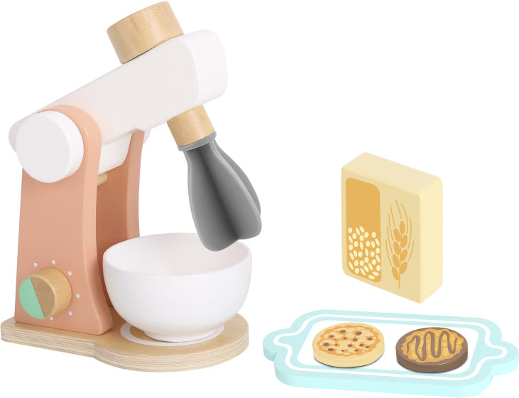Toky Toy Toy Wooden Kitchen Mixer s příslušenstvím 7-kus