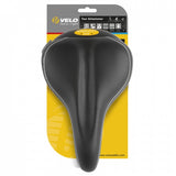 Velo Sadel Tour Airlastomer Schwarz