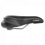Velo Sadel Tour Airlastomer Schwarz
