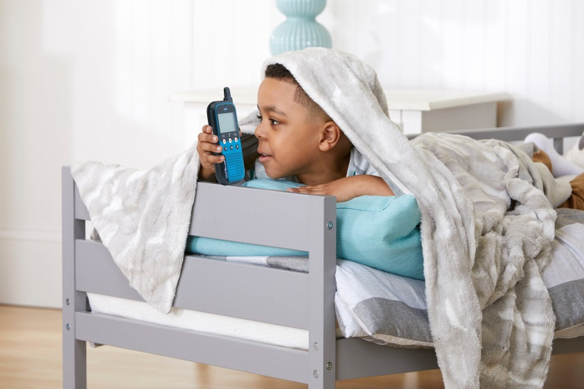 VTech Walkie Talkie Kiditalkie 27,9 cm blå gul 2 stykker