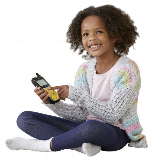 VTech Walkie Talkie Kiditalkie 27,9 cm blå gul 2 stykker