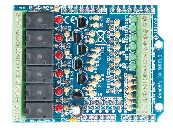 Whadda Arduino Ethernet Shield 7 x 5.5 cm Green Black