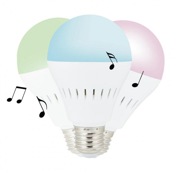 XD Collection LED LED reproduktor LED Bluetooth 11,8 cm E27 3W White